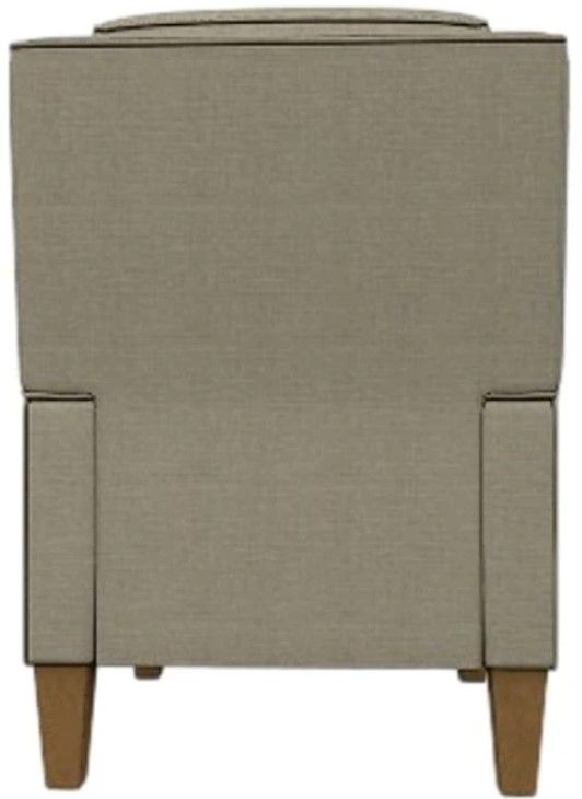 Best® Home Furnishings Customizable Pauley I Power High Leg Recliner with Honey Birch Legs-3
