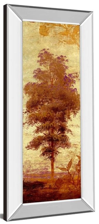 Classy Art Early Autumn Chill II by Micheal Marcon Mirror Framed Wall Art-1