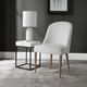 Uttermost® Brie White Side Chair-1