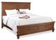 aspenhome® Oxford Whiskey Brown California King Panel Storage Bed-0