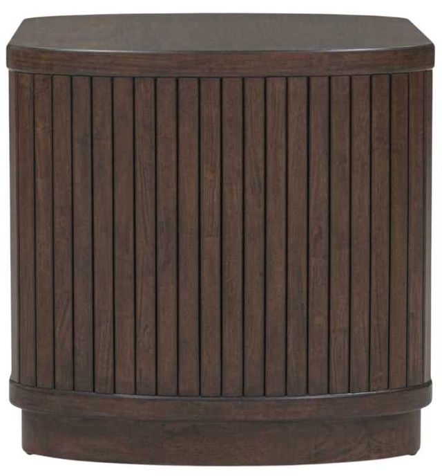 Signature Design by Ashley® Korestone Dark Brown End Table-2