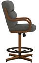 Chromcraft™ Customizable Nova Swivel Tilt Counter Height Dining Stool-4