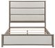 Homelegance® Dalston Beige/Light Gray Eastern King Panel Bed-3