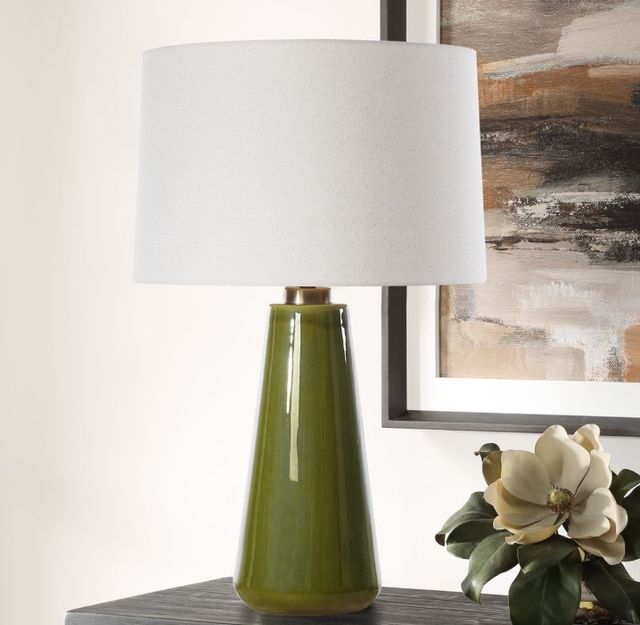 Uttermost® Kelley Moss Green Table Lamp-1