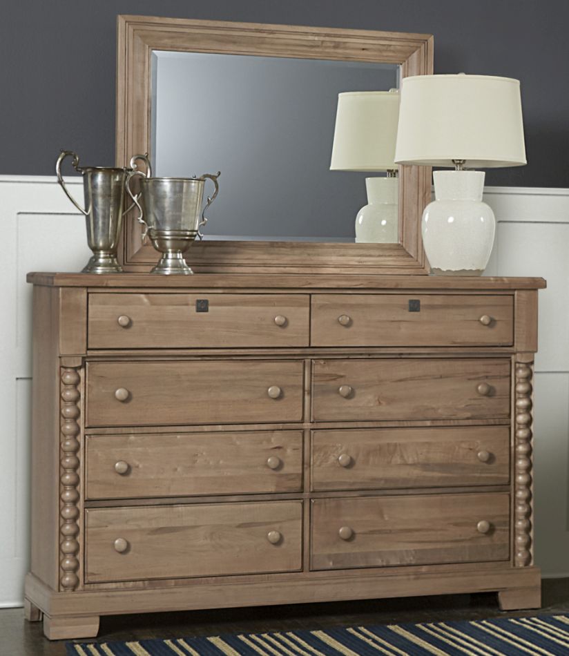 LM Co Home by Vaughan-Bassett Scotsman Natural Maple Wide