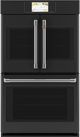 Café™ Professional Series 30" Matte Black Double Electric Wall Oven-0