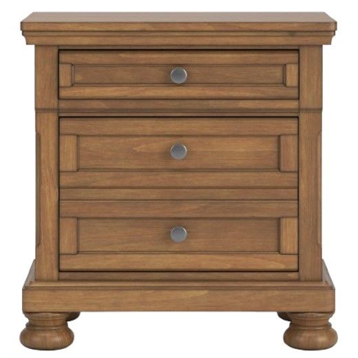Signature Design by Ashley® Vandenmore Medium Brown Nightstand-1
