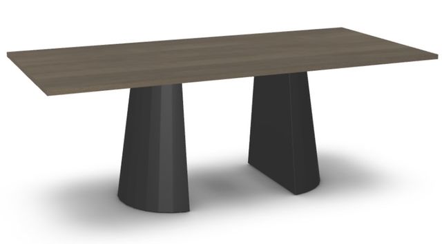 Amisco Customizable Gemma Birch Veneer 84'' Bar Height Table-0