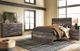 Signature Design by Ashley® Wynnlow 4-Piece Gray Queen Panel Bed Set-5