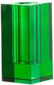 A & B Home Green Rectangular Glass Vase-1