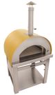 Kucht Professional Venice 39" Yellow Outdoor Pizza Oven-1