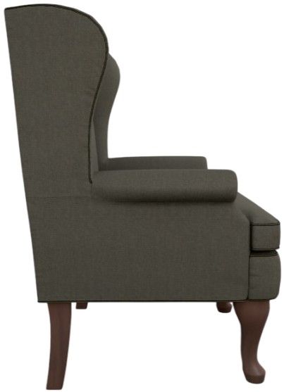 Best® Home Furnishings Customizable Sylvia Dark Walnut 35" Wing Back Chair-2
