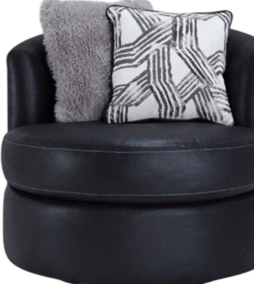 Albany Industries Crow Twilight Swivel Chair-1
