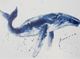 StyleCraft Ocean Life Blue/White Whale Wall Art-1