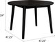 Emerald Home Midland Black 47" Dining Table-2
