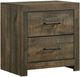 Elements International Bailey 4-Piece Warm Walnut Youth Full Panel Bedroom Set-5