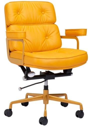 Zuo® Modern Smiths Yellow Office Chair-0