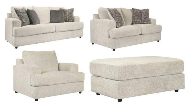 Signature Design by Ashley® Soletren 4-Piece Stone Living Room Seating Set-0