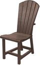 C.R. Plastic Generation Line Chocolate Addy Dining Chair-1