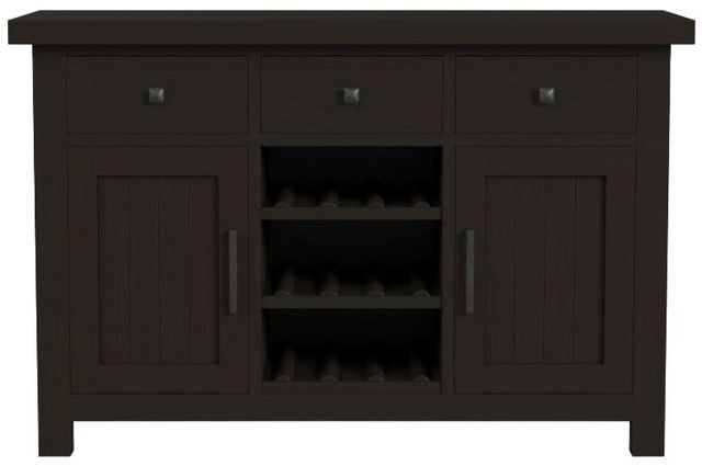 Flexsteel® Lattice Ebony Buffet-3