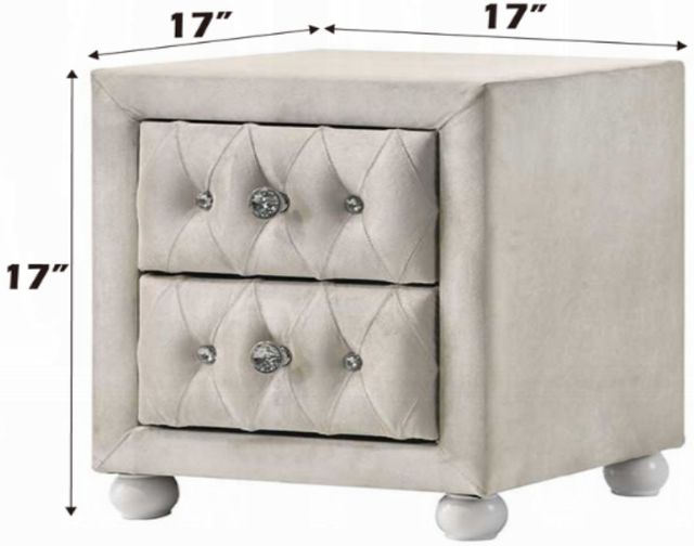 ACME Furniture Reggie Gray Nightstand-2