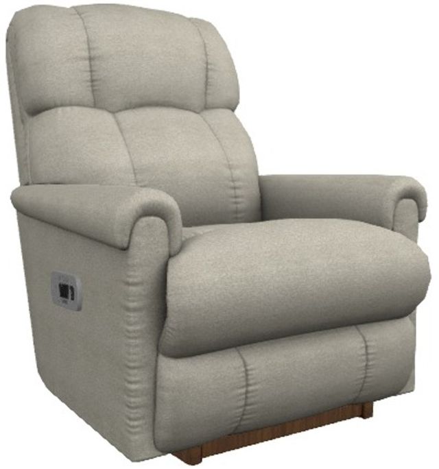 La-Z-Boy® Pinnacle Dove Power Wall Recliner with Headrest and Lumbar-0