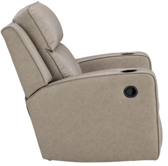 Signature Design by Ashley® Lavenhorne Pebble Manual Recliner-3