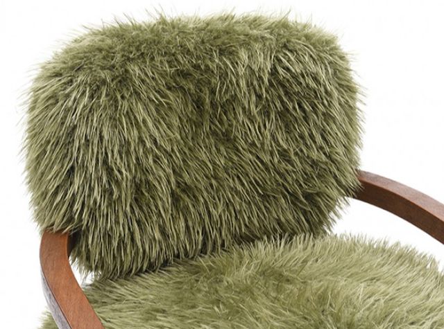 Furniture of America® Eramo Green Accent Chair-4