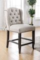 Furniture of America® Sania 7-Piece Antique Black/Beige Rectangular Dining Table Set-1