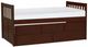 Homelegance® Rowe Dark Cherry Twin Over Twin Trundle Bed-0