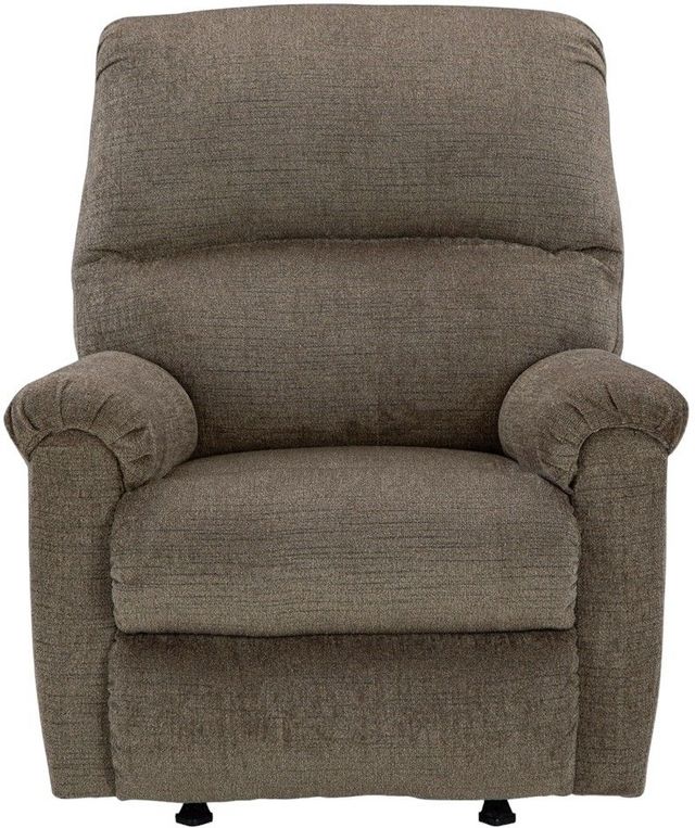 Signature Design by Ashley® Stonemeade Nutmeg Manual Rocker Recliner-1