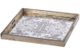 A & B Home Idony Gold Square Accent Mirrored Tray-0
