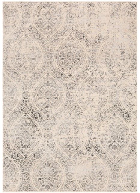 Surya City Light Cream/Light Gray 4'x6' Area Rug-0