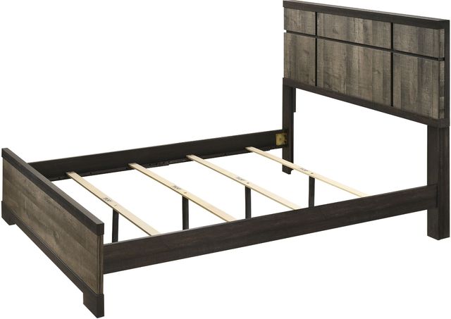Crown Mark Remington Gray Queen Panel Bed-3