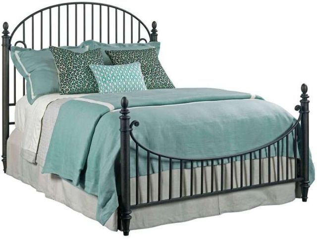 Kincaid® Weatherford Heather Catlins Black Queen Metal Rod Bed-0