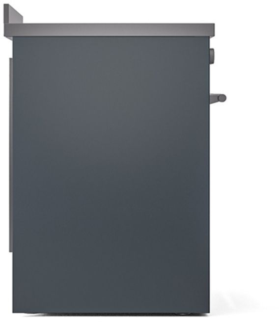 Ilve® Professional Plus II 30" Blue Grey Pro Style Induction Range-3