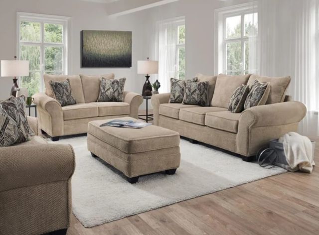 Behold™ Home Artesia Sand Ottoman-1