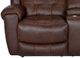 Franklin™ Corwin Dakota Brown Leather Dual Seat Power Reclining Loveseat-3