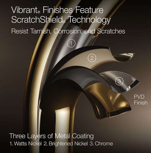 KOHLER® HydroRail®-H Vibrant Brushed Bronze Bath/Shower Column-2