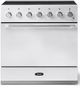 AGA™ Mercury 36" White Pro Style Induction Range-0
