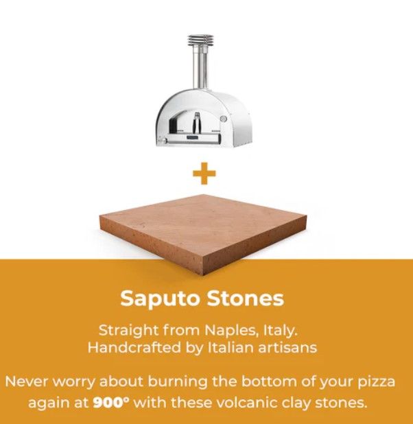 Fontana Forni Margherita 31" Stainless Steel Pizza Oven -2