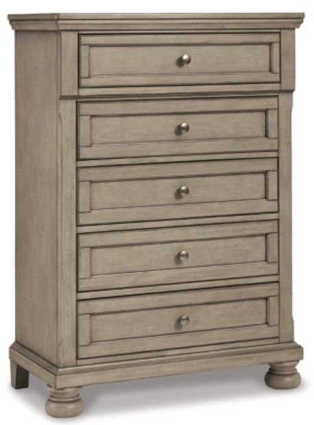 Signature Design by Ashley® Lettner 4-Piece Light Gray Twin Sleigh Bed Set-3