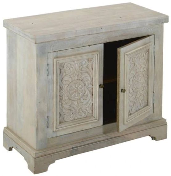 Jaipur Furniture Lorna White Wash Cabinet-0