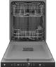 GE® 24" Fingerprint Resistant Slate Built-In Dishwasher-1