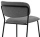 Armen Living Carlo Gray 26" Counter Stool-2