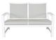 CabanaCoast® Customizable Millcroft Aluminum Outdoor Loveseat-1