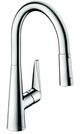 Hansgrohe Talis S Chrome 2-Spray Pull-Down HighArc Kitchen Faucet-0