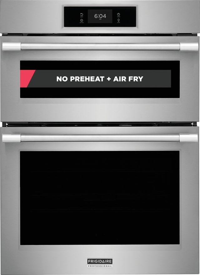 Frigidaire Professional 30'' Smudge-Proof® Stainless Steel Oven/Micro Combo Electrical Wall Oven-1