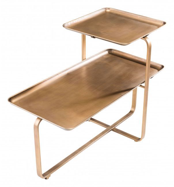 Zuo® Modern Henry Gold Coffee Table-1