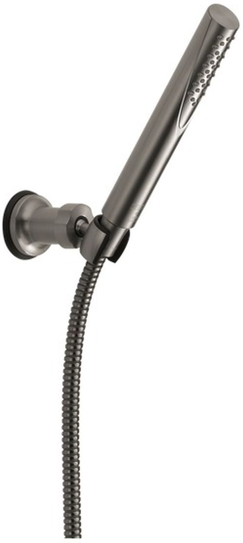 Delta Compel® Black Stainless Premium Single-Setting Adjustable Wall Mount Hand Shower-0